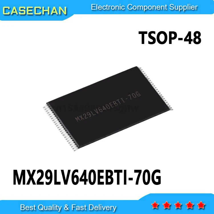 10PCS MX29LV640EBTI-70G MX29LV640 29LV640  TSOP-48