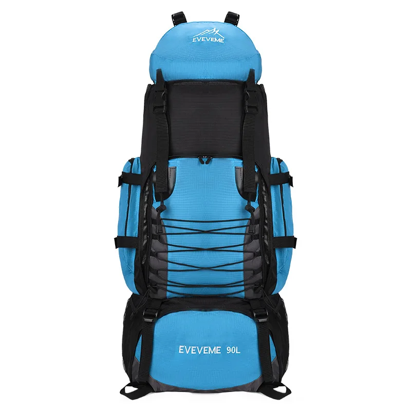 90L Hiking Backpack Large Capacity Travel Camping Trekking Rucksack Mountaineering Climbing Outdoor Sports Bag for Men Women
