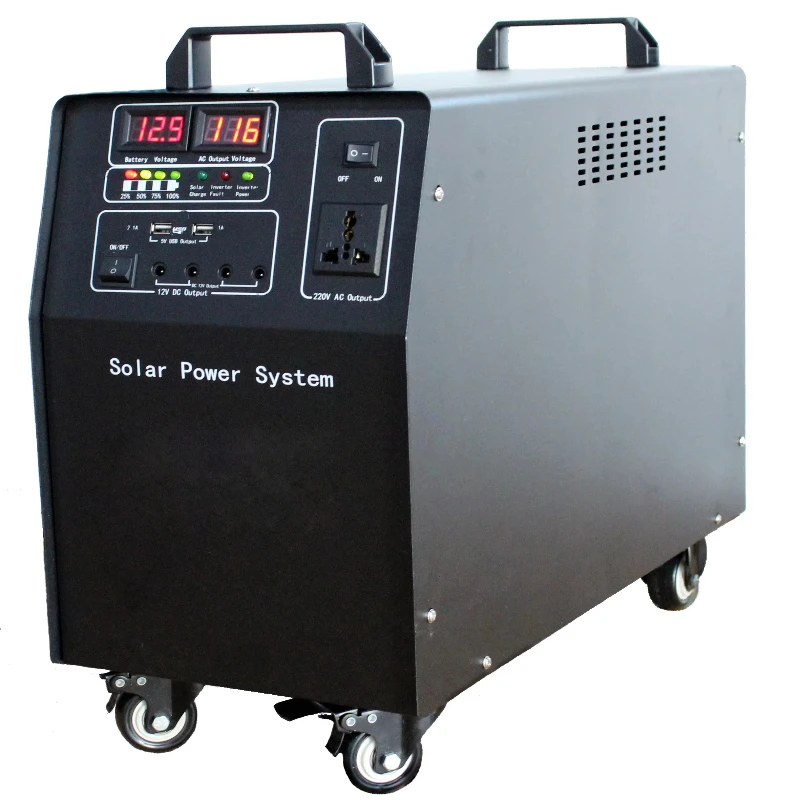 

1000W household solar panels for AC and DC household appliances