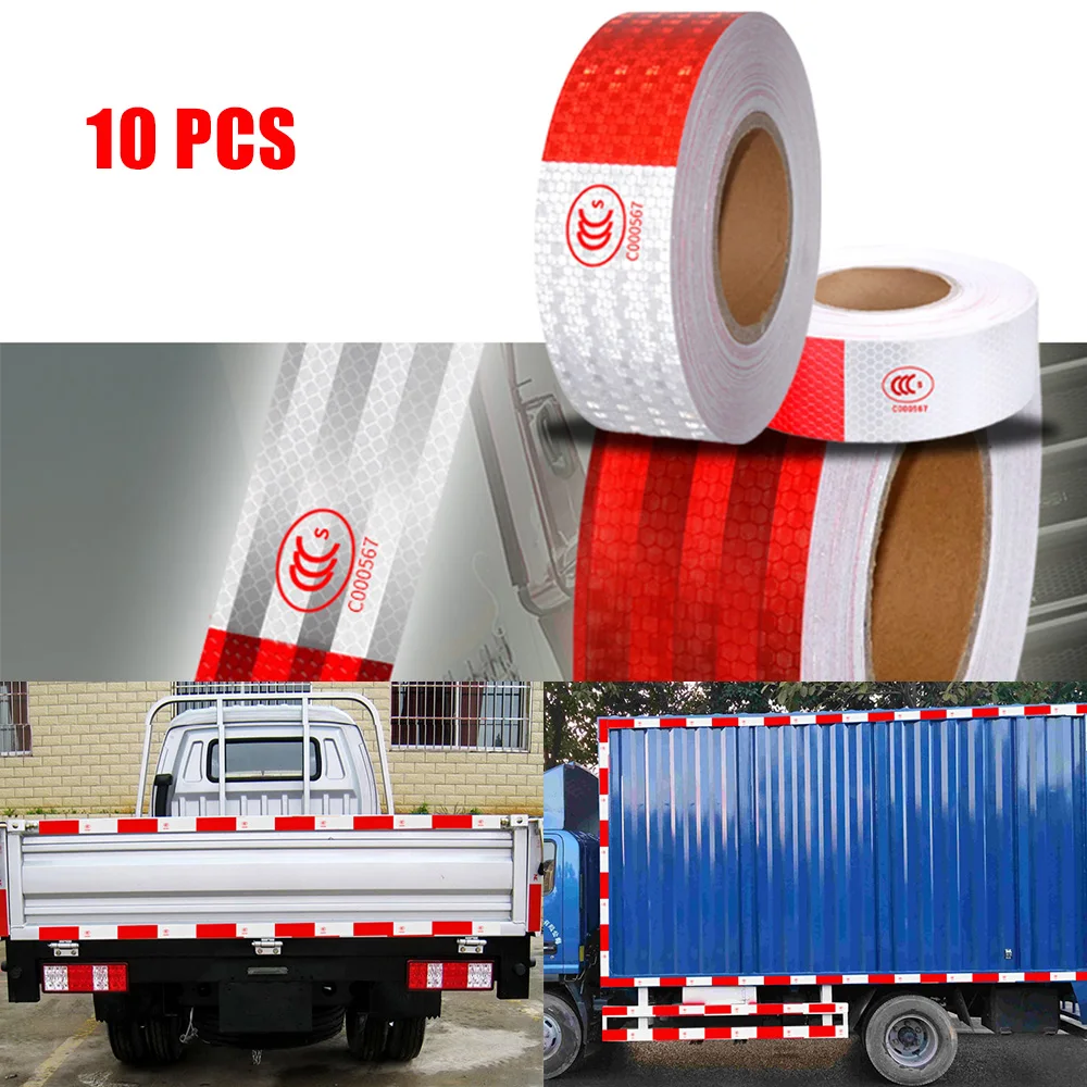 Truck Reflective Warning Sticker night Driving Reflective security Sticker Tail Warning Sticker for car Pickup truck lorry train