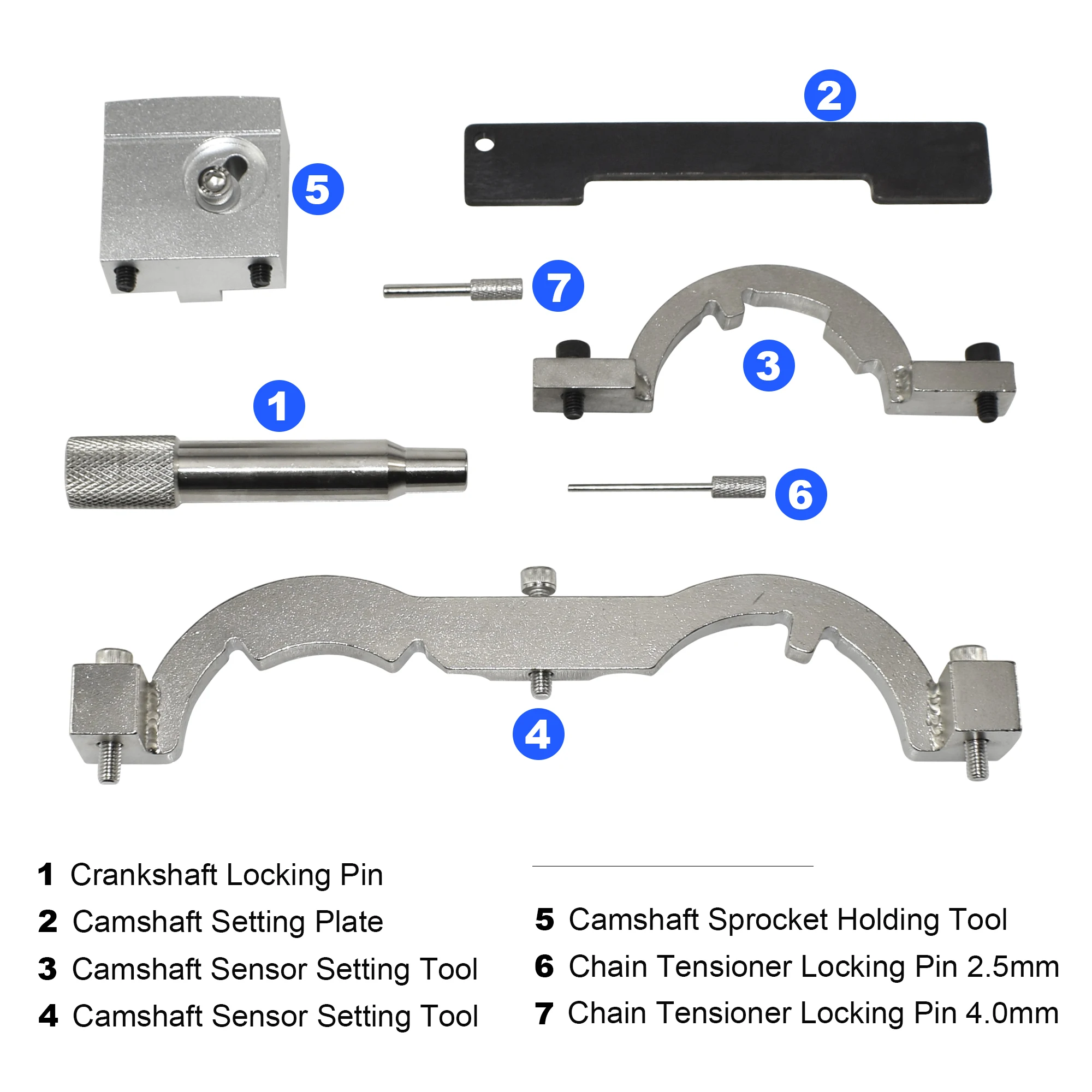 Turbo Engine Timing Tool Kit for Vauxhall Opel Chevy Chevrolet Aveo Cruze 1.0 1.2 1.4, Camshaft Holding Locking Tool Set