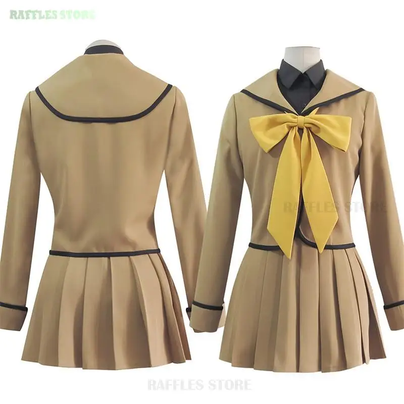 Anime Nanami Momozono Cosplay Costume Wig Kamisama Love Kiss Nanami Cosplay Girls JK School Uniforms Outfit Women Cute Suits