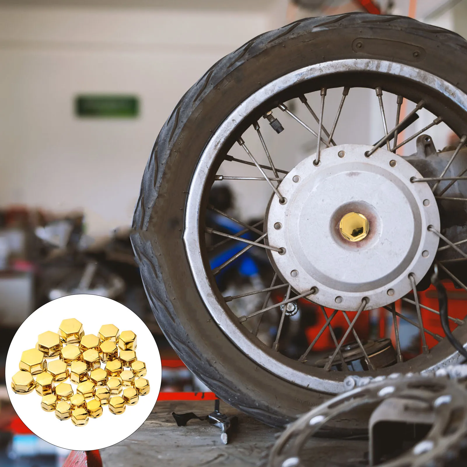 

30 шт., колпачки для болтов мотоцикла, топперы для двигателя, алюминиевая защитная крышка, стильная модификация для комплекта аксессуаров для винтов с головкой велосипеда