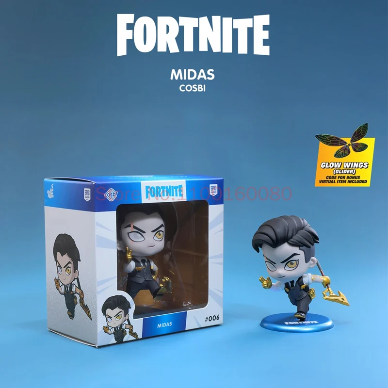 【presale】New Hot Toys Official Version "Fortnite" COSBI Mini Doll Series Q Cute Style Exquisite Cute Birthday Toy Gift view 3
