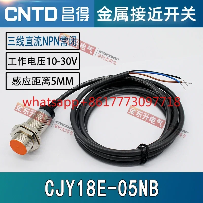 Changde CJY18E-08NA Näherungsschalter M18 Wasserdicht 05NB Induktiver PC Metall KB Sensor LAPBKB