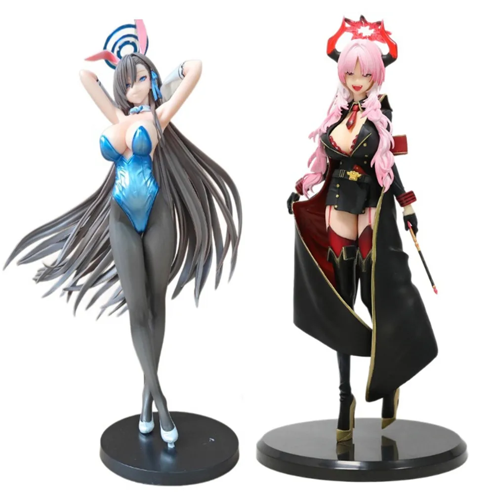 26cm archivo azul Kyougoku Satsuki 1/7 Anime Kiyosumi Akira PVC Ichinose Asuna Bunny figura de acción juguete juego figura modelo muñeca