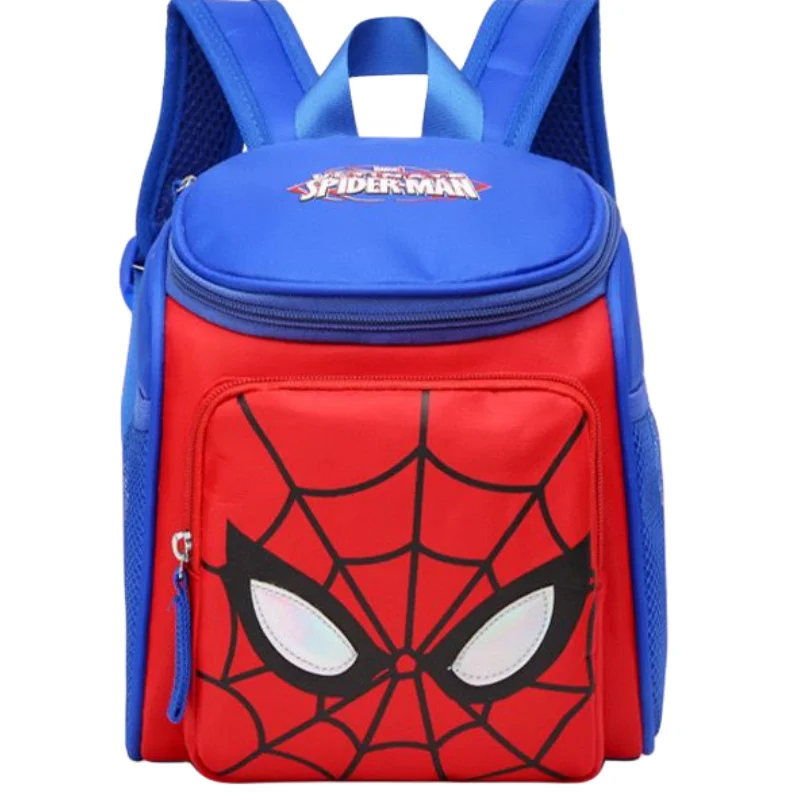 Marvel Series Spider-Man Kindergarten Cartoon Anime Backpack Holiday Gift for Men and Women 1-3 Years Old Fashionable Backpack