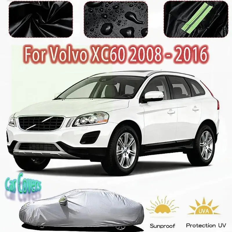 

For Outdoor Protection Waterproof Volvo XC60 2008 2016 Snow Cover Sunshade Dustproof Exterior Accessories Car Covers
