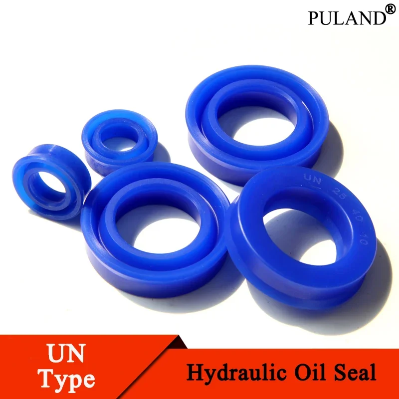 

UN Radial Shaft Hydraulic Seal (IDxODxTHK) ID 8-19mm Polyurethane Piston Shaft Piston Rod PU Single Lip U Cup Oil Seal