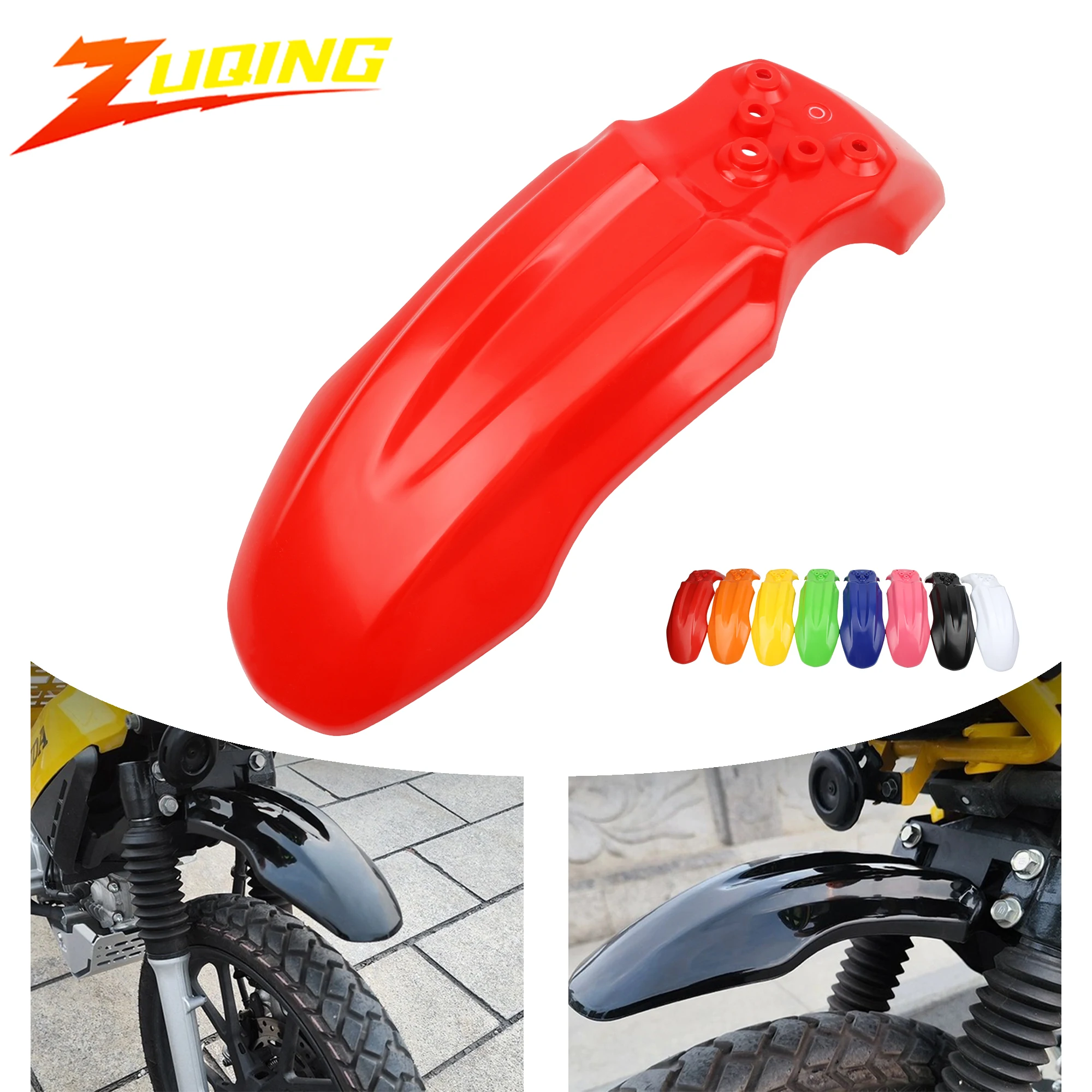 

Motocross Dirt Bike Modified Parts For Honda CRF50 XR50 Front Fender Motorcycle Front Mudguard Plastic Plate Enduro