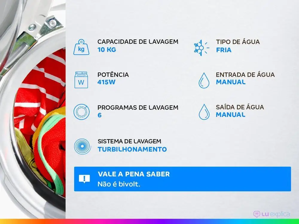 Tankie 10Kg Sugar Lavamax Eco Automatic Shutdown Timer Flitre Fixes-220V #2