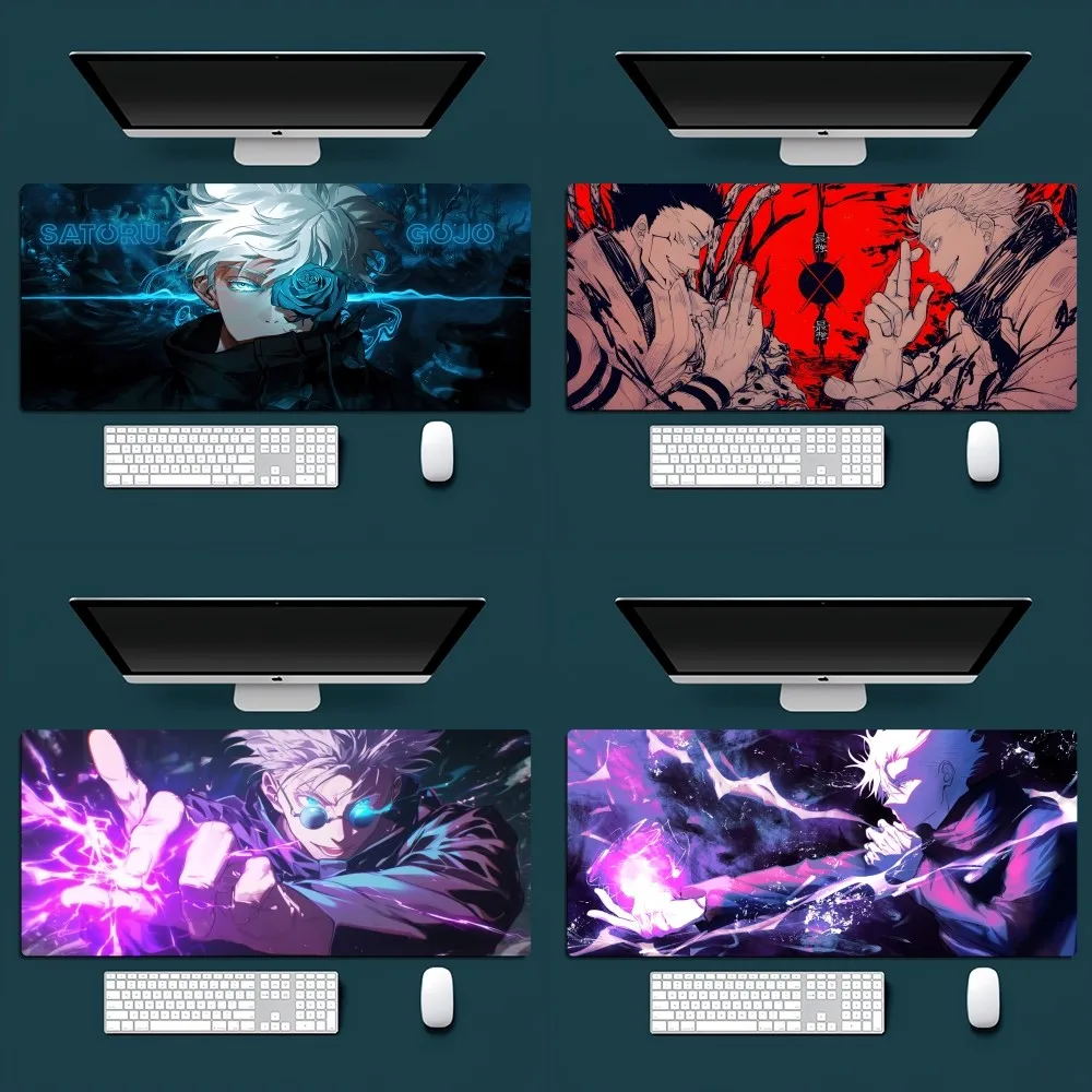 

Bilibili Jujutsu Kaisen Satoru Gojo Mousepad Office Small Large PC Computer Keyboard Mouse Game Rubber Anti-Slip Mice Mat Big