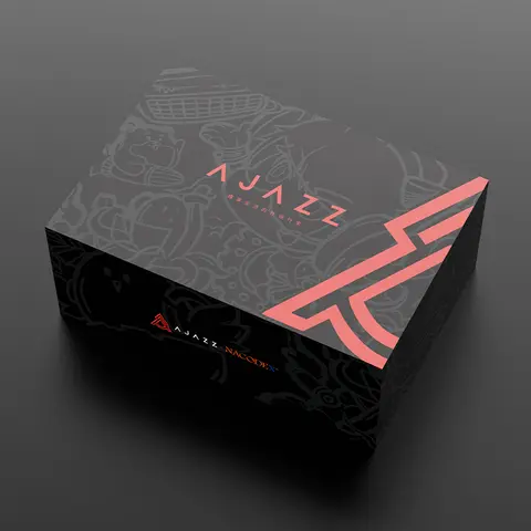 Ajazz AKP03E 프로그래밍 가능한 매크로 키보드 12 키 기계식 게임용 키보드 여러 시나리오 용 사용자 정의 버튼 미니 키보드
