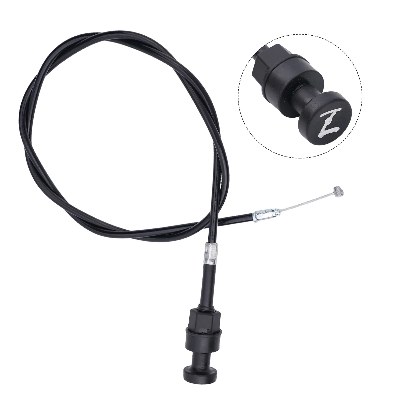 New Useful Choke Cable Parts Model Practical Accessories Replacement 1pc ATC200ES TRX200 TRX350 Connector Black