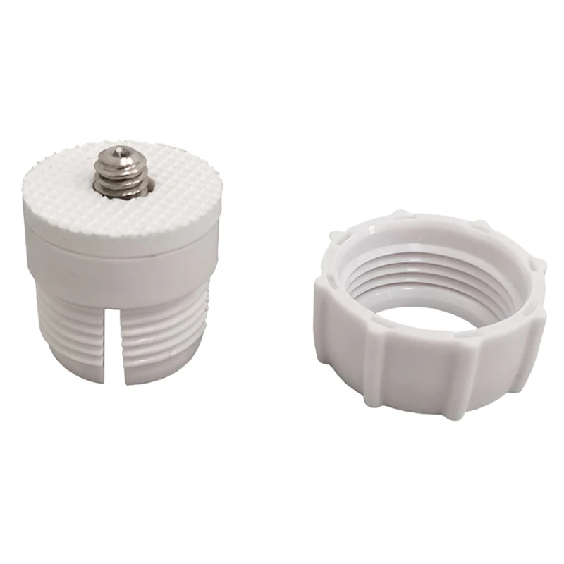 1/4 Screw To 17MM Ball Head Mount Interface Plastic Joint Adapter For Phone Camera Car Mounting Tripods Monitors GPS Bracket