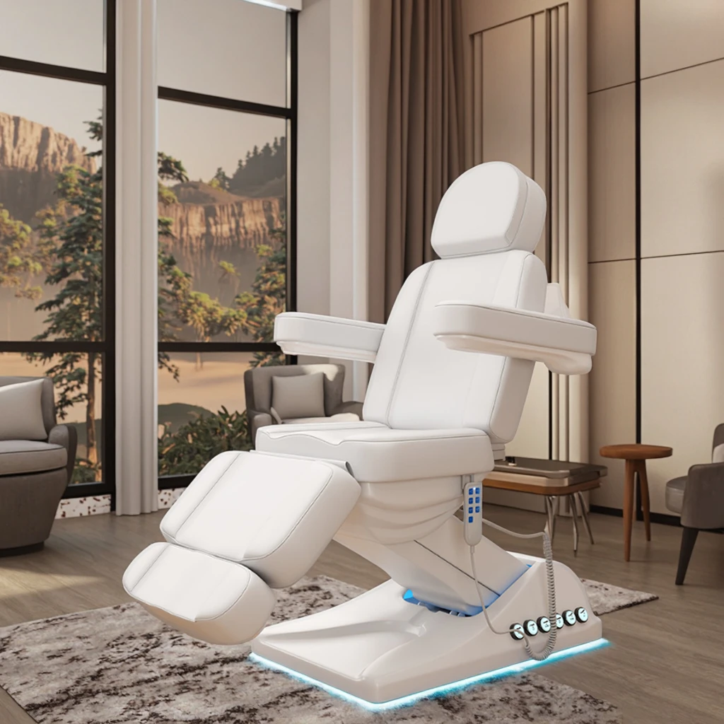 

Electric Beauty Bed, New Model, Beauty Salon Body Bed, Multi-functional Dental Teeth Whitening Chair, Salon Furniture
