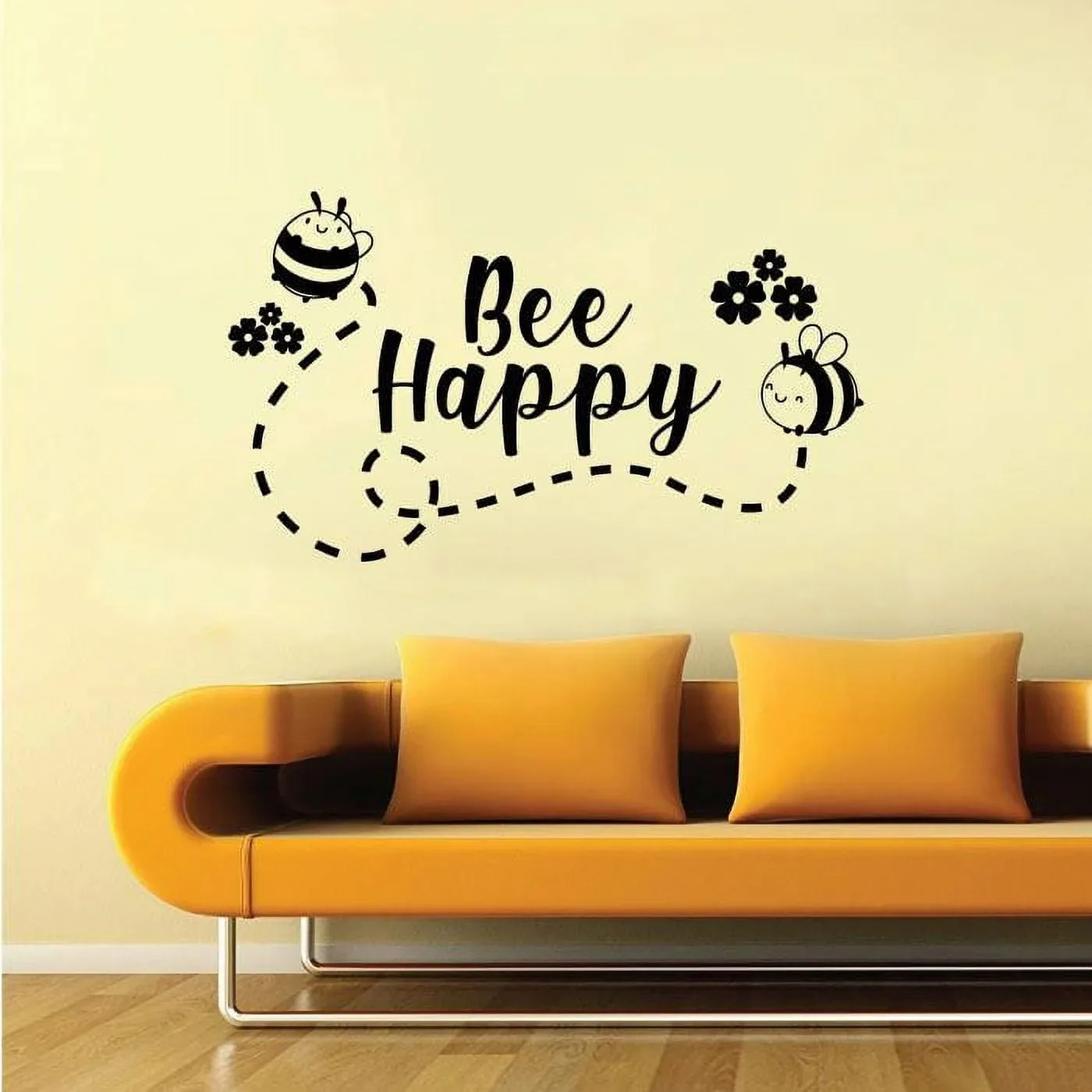 1 autocollant mural personnalisé avec nom, en PVC, pour salon, chambre à coucher, décoration murale en vinyle