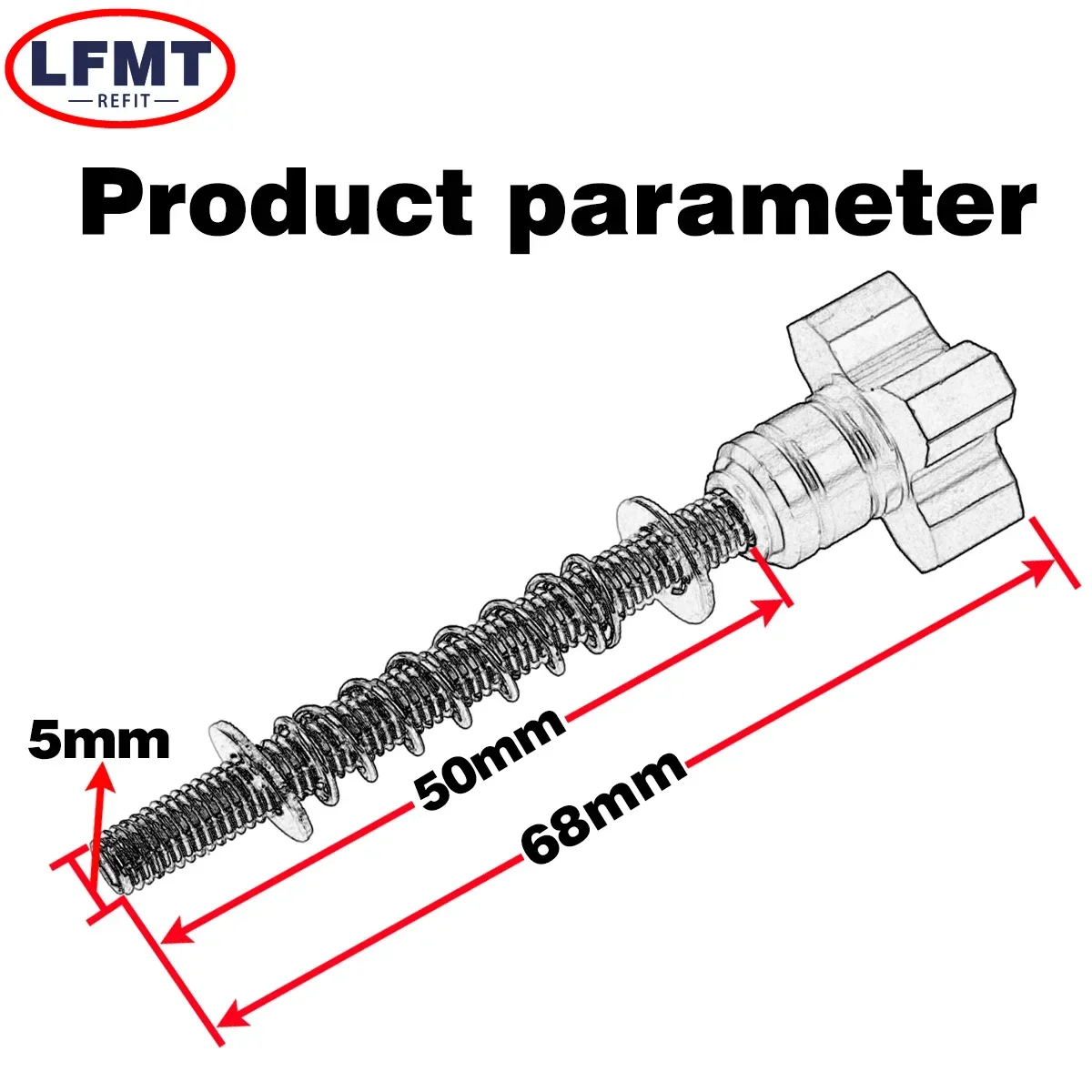 Idle Speed Adjuster Screw For Husqvarna TEi 250 300 2018-2022 TE150i 2020-2022 For KTM 250 300 EXC TPi XCW TPi 150XCW TPI