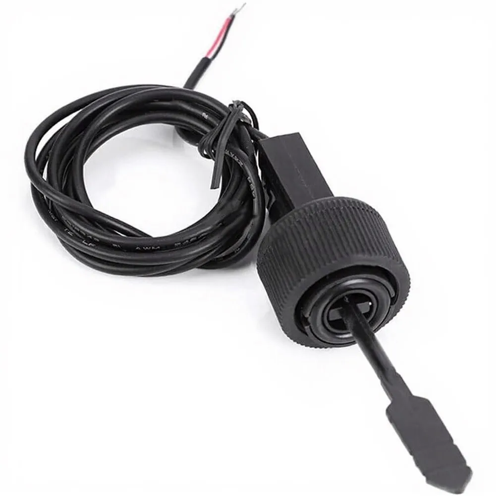 Water Paddle Flow Switch Sensor Adjustable 0-0.5Mpa For Pool Heat Pump Water Heater Air Conditioner Control Valve Part Black