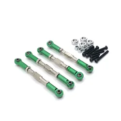 Upgrade Metal 4PCS Adjustable Tie Rod For WPL C14 C24 B14 B24 MN D90 D91 D96 99S HengLong FeiYu JJRC RC Car Parts