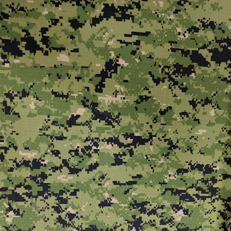 Polyester Cotton AOR1 AOR2 Camouflage Fabric US Military Green Desert Digital Camo Rip Stop Cloth Tactical Uniform DIY