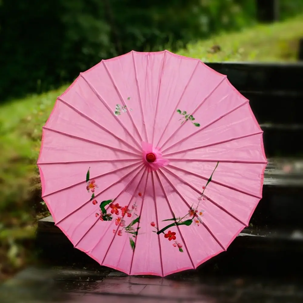 Chinese Antique Style Oiled Paper Umbrella 10 Colors Kids Decorative Umbrella Costumes Photography Umbrella Dance Performance