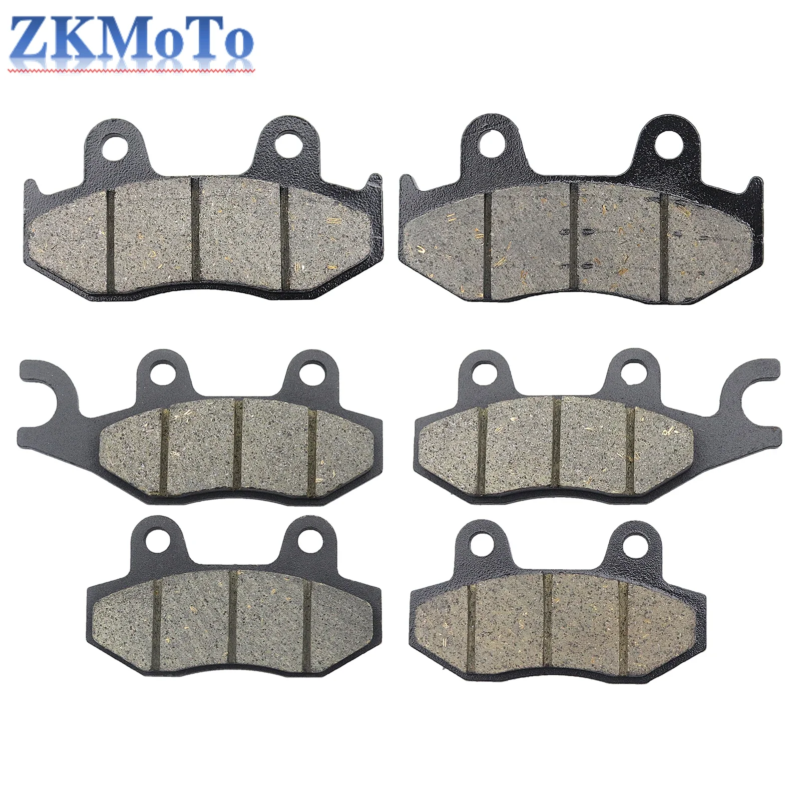 Motorcycle Front & Rear Brake Pads for Yamaha YFZ450 YFZ 450 ATV YFZ450R YFZ 450R 06-15 YFM700 Raptor YFM 700 YFM 700R 2013-2018