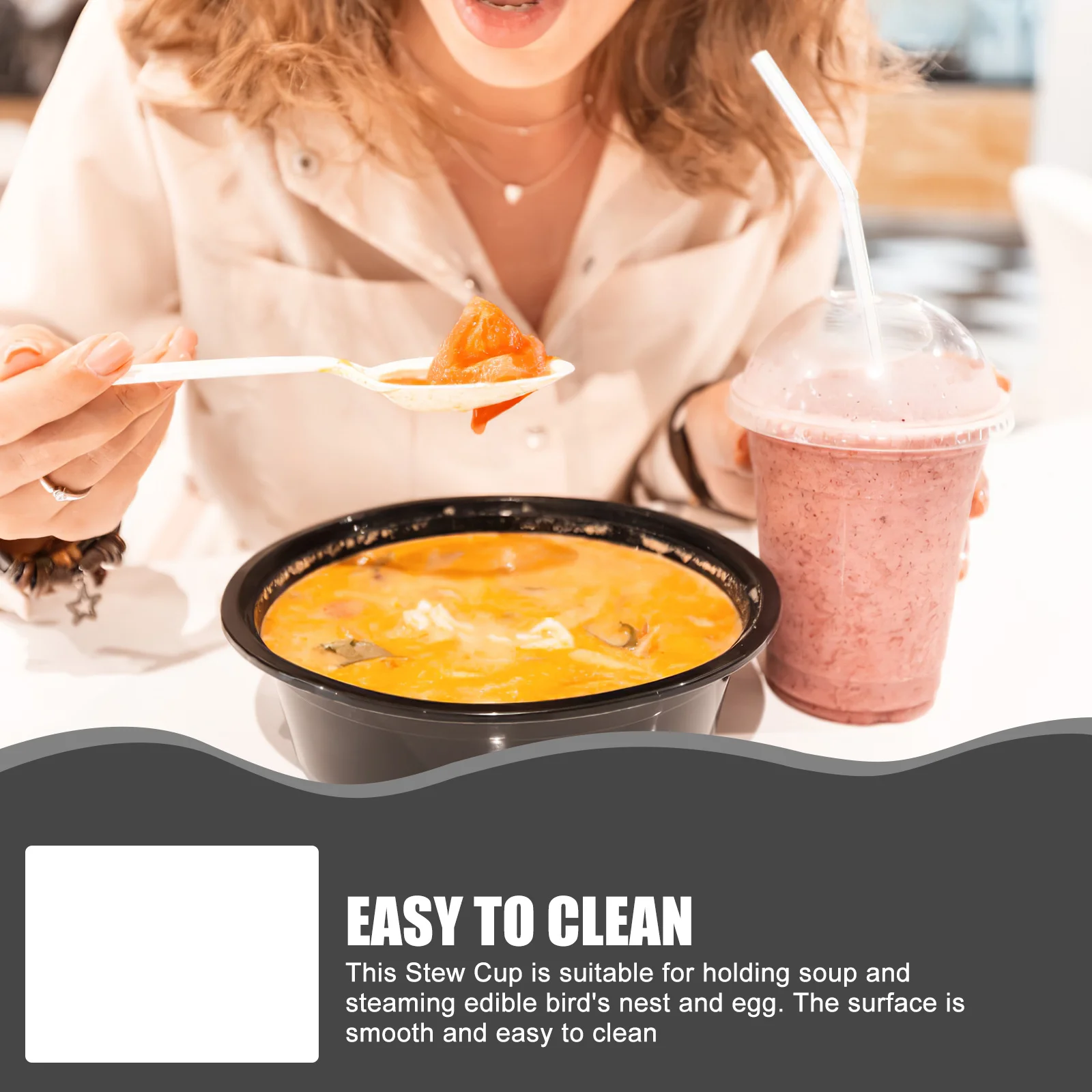 

1Set Ceramic Stew Cup Japanese Style Small Soup Bowl for Steaming Egg Bird's Nest Dessert Ice Cream Custard Covered Hot Food