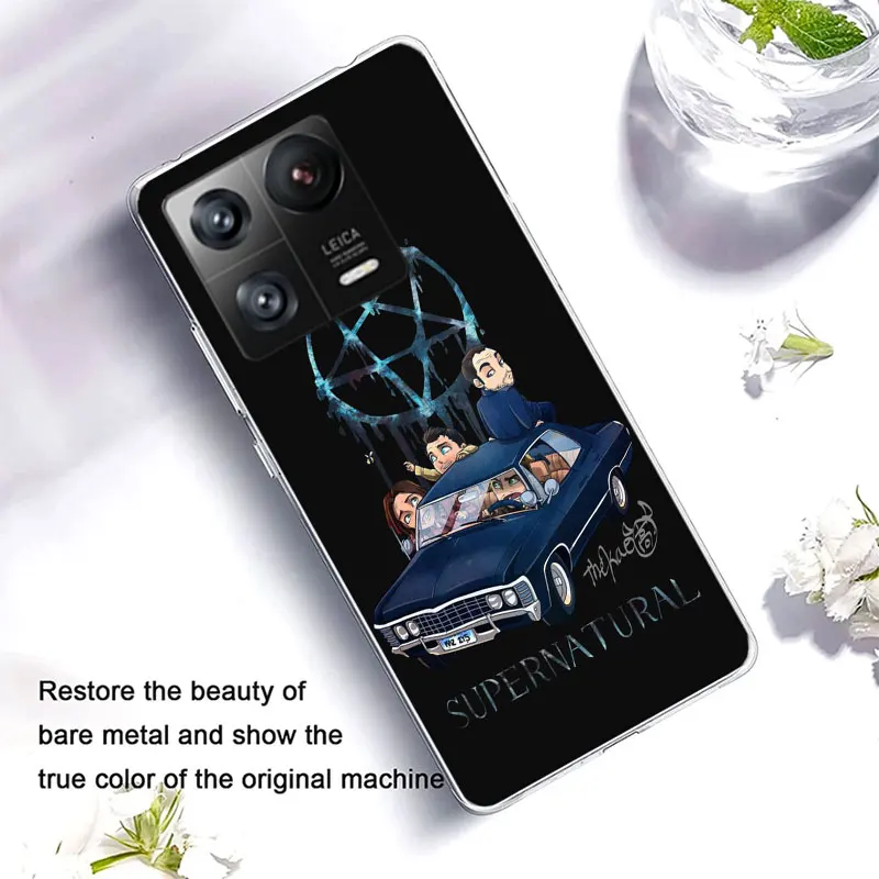 Supernatural Jensen Ackles Clear Luxury For Xiaomi Mi 13 12 12T Pro 11 Ultra 11T 11i 10 10T 9 9T 8 Lite 6X 5X A3 CC9E A2 A1 Phon