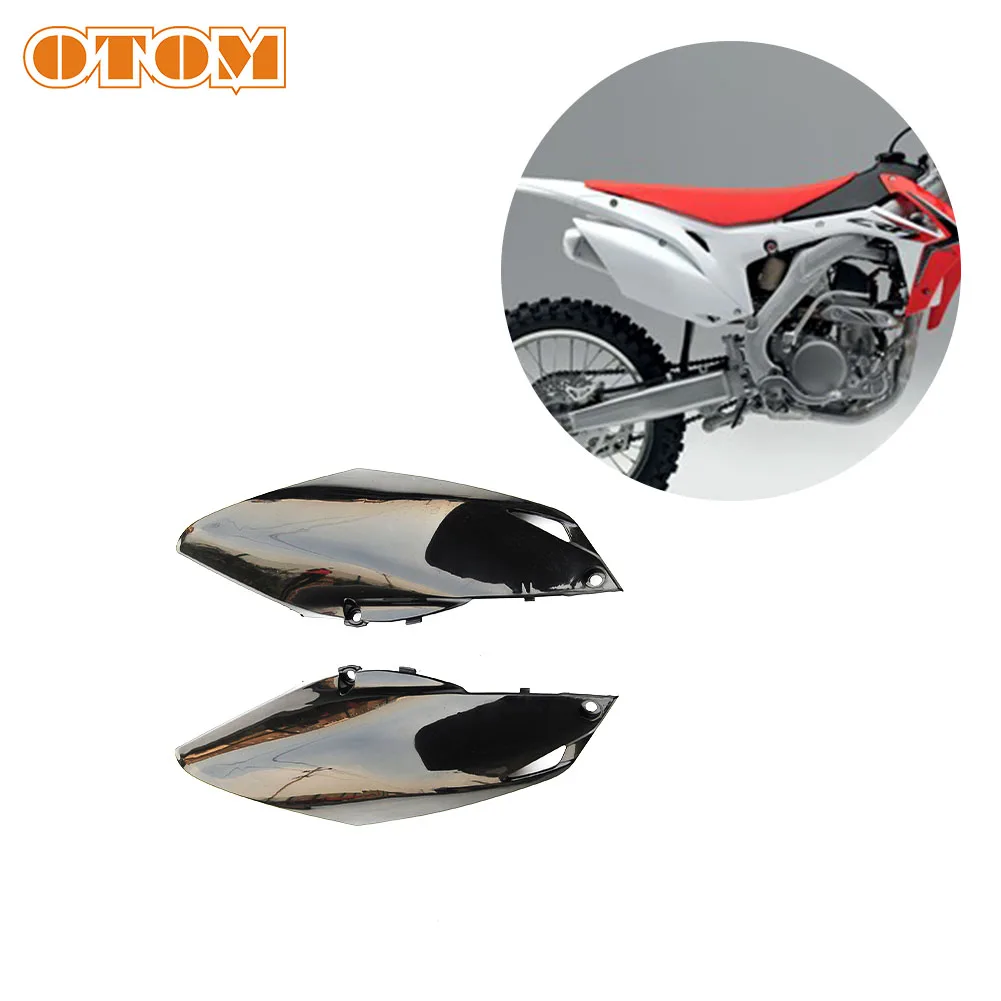 

OTOM Motorcycle Rear Side Panel Cover Wall Frame Guard Fairing Body For HONDA CRF250R CRF450R 2014-2017 Motocross Pit Dirt Bike