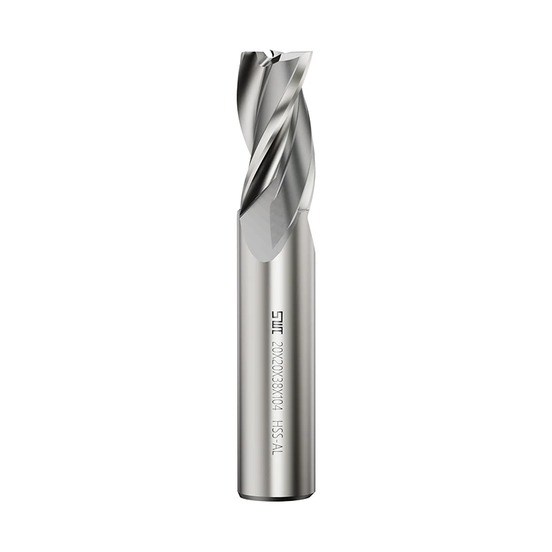 Ultra-Hard White Steel Straight Shank 3-Flute End Mill, 3-19mm, for High-Speed Precision Machining, Metal/Steel/Aluminum
