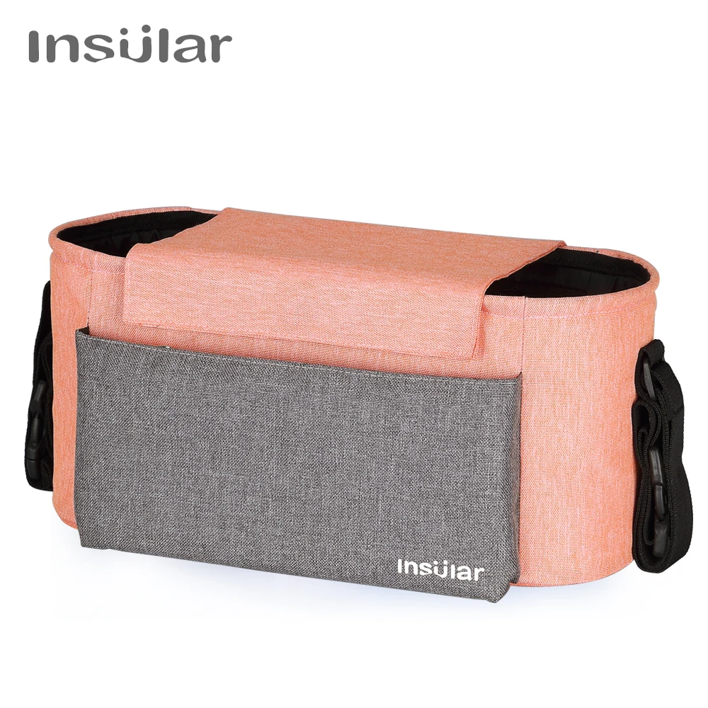 Insular Baby Stroller Bag Nappy Diaper Bag Carriage Hanging Basket Storage Organizer Stroller Accessories Mommy Changing Bags