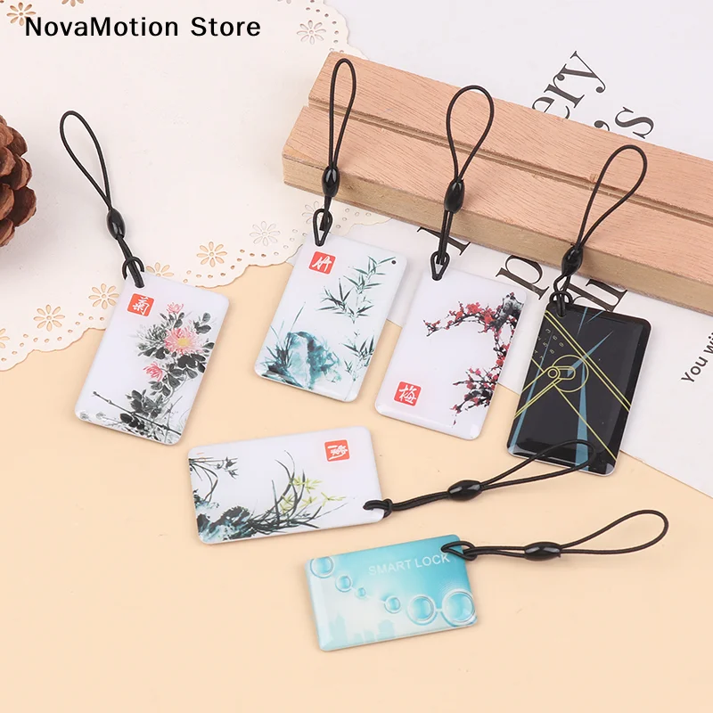 [NM]10Pcs 13.56Mhz Smart Door Lock Card Digital IC Card TTlock BLE Electronic Smart Fingerprint Locks Unlock Small RFID Card[NM]
