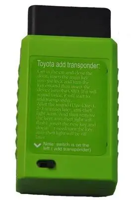 For Toyota G and H OBD Remote Key Programmer