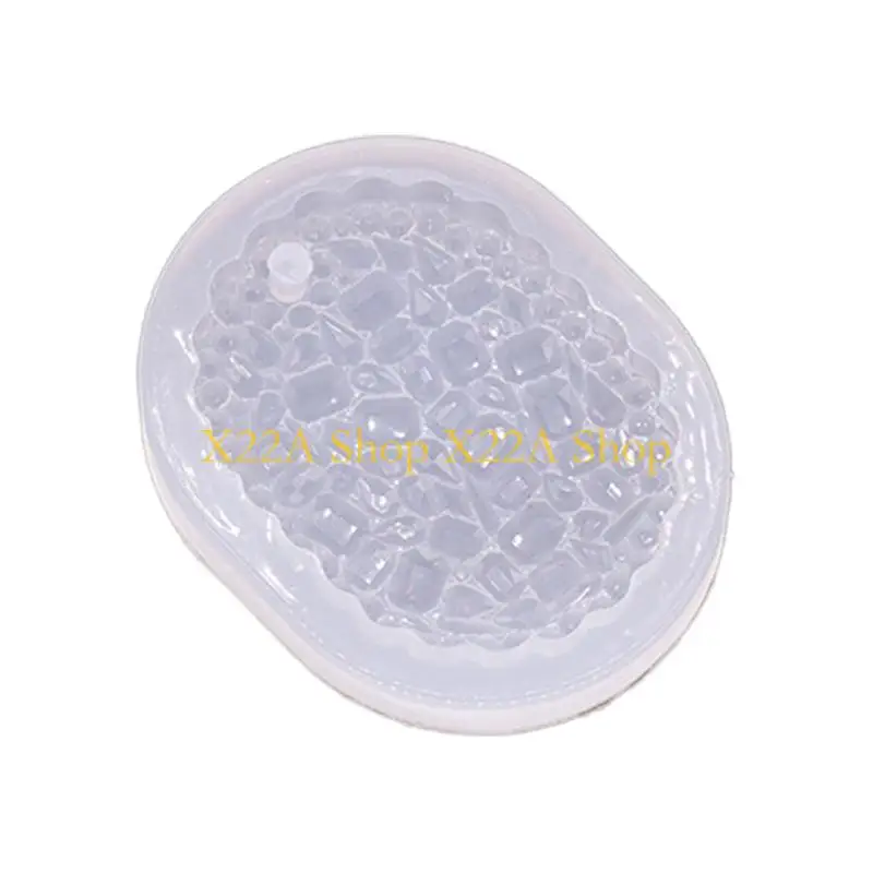 

Unique Silicone Resin Keychain Mold Crystal for Key Chain Mold Epoxy Resin Casting Mold