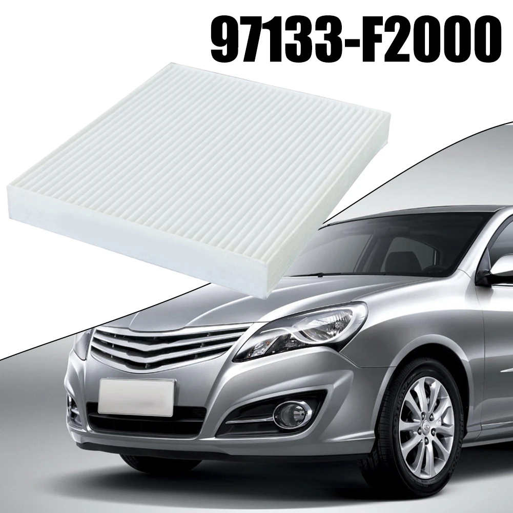 Car Cabin Air Filter For Hyundai Elantra 2017-2020 L4 1.6L For Kia Forte Cabin Air Filter 97133-F2000 Air Conditioning Filter