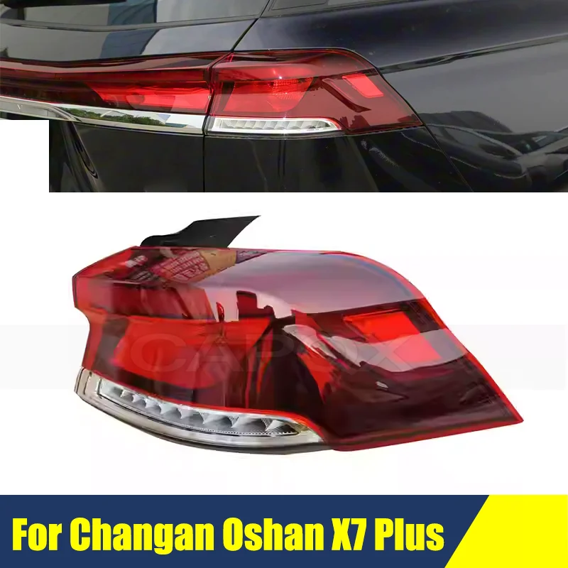 

Внешний задний бампер, задний фонарь, задний фонарь для Changan Oshan X7 Plus, лампа, задние фонари, задние фонари, стоп-сигнал