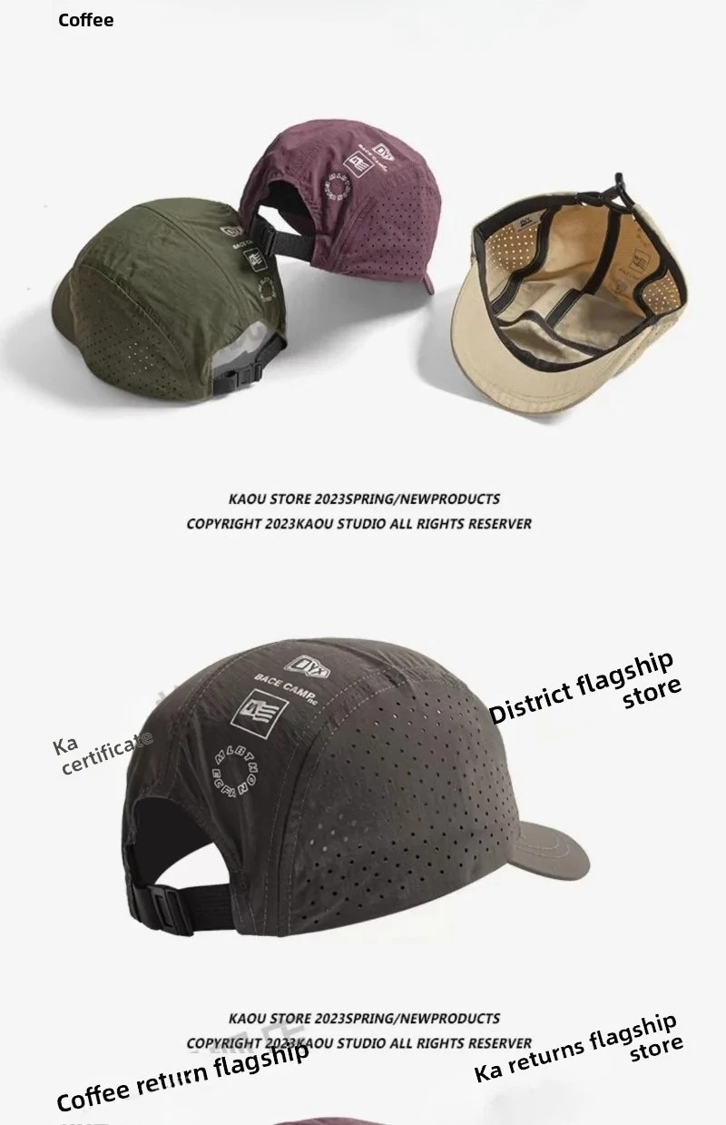 Sommer dünne atmungsaktive Mesh-Baseballmützen für Männer und Frauen Outdoor Camping Freizeit Sonnenschutz schnell trocknende Wanderhüte – Detail 4