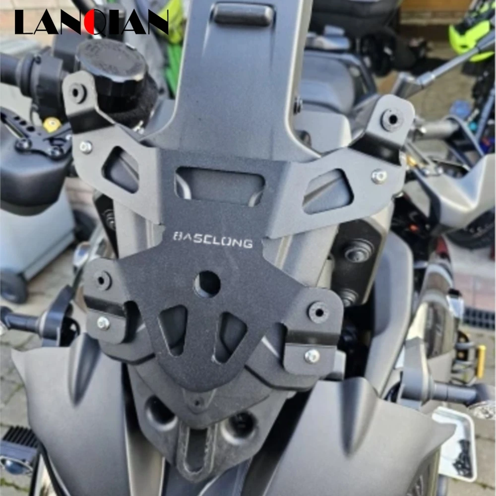 

For Yamaha Tracer 9/9 GT Tracer 900/900 GT 2018 2019 2020 2021 2022 2023 30MM Riser Windshield Bracket Wind Screen Riser Holder