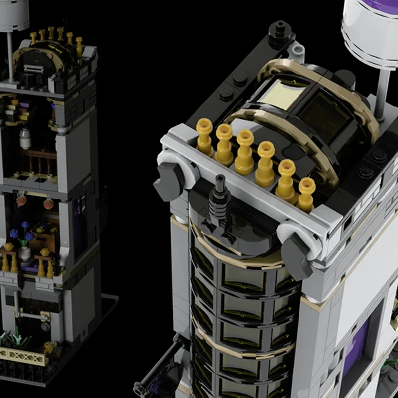 578ピース MOC アンティークショップ モジュール式 8スタッド幅 モデルビルディング クリスマスギフト ブロック 組み立て DIY おもちゃ アイデアブリック 子供の誕生日プレゼント