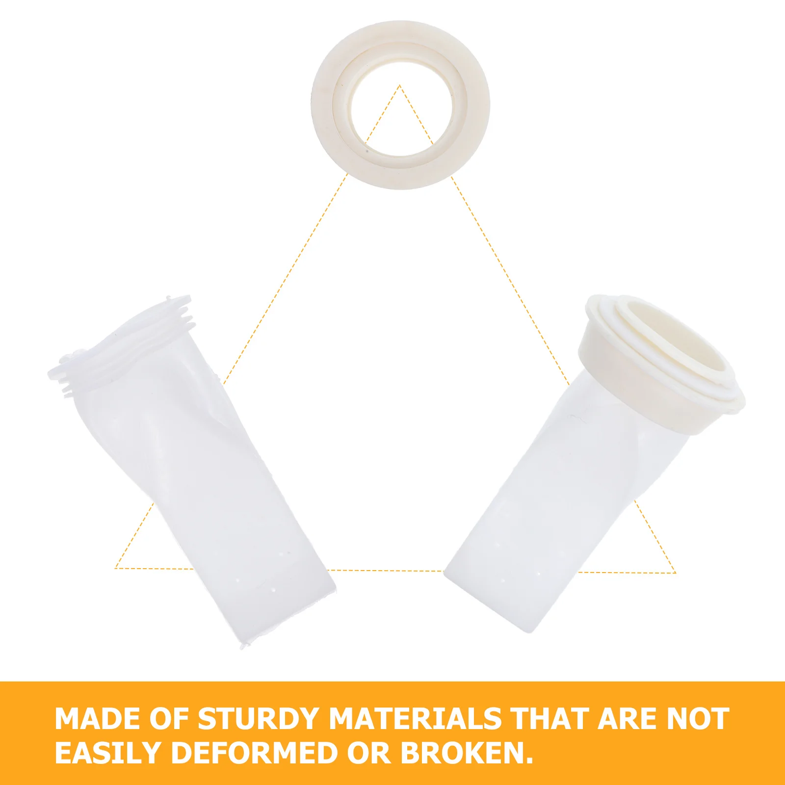 

4Pcs Floor Drain Trap Seal Core Shower Bathroom Sewer Backflow Preventer Washing Machine Hose Plug Washer Drain Hose Seal