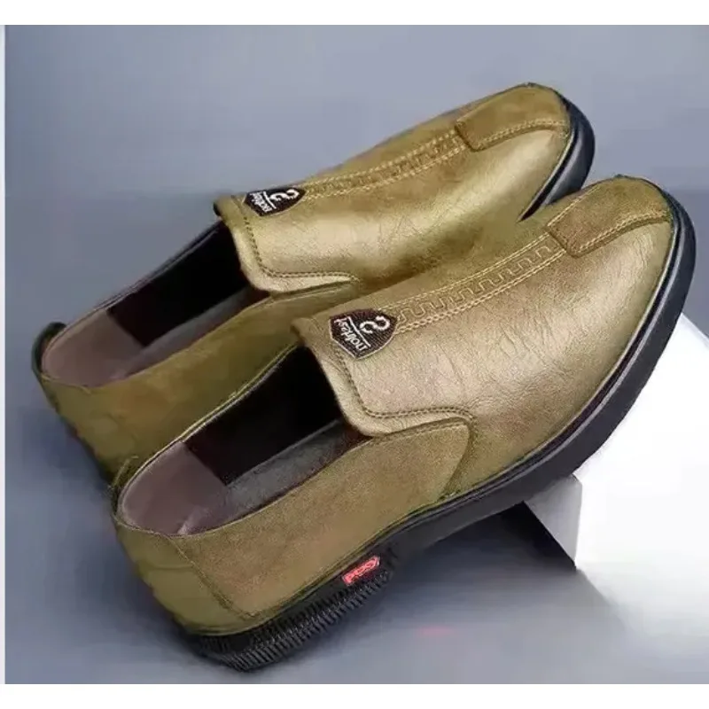 non-slip and wear-resistant, simple and atmospheric, fashionable and casual, lazy one-pedal, Doudou shoes, daily outdoor shoes