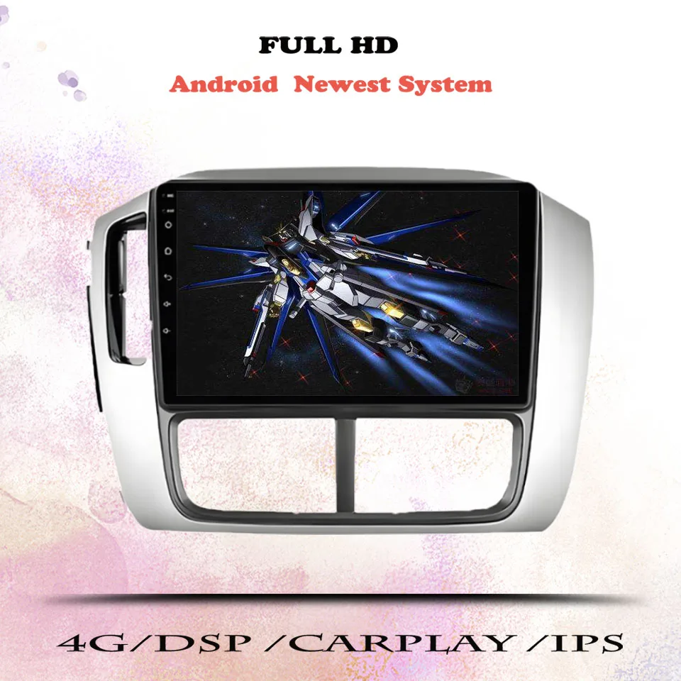 Android 14 Car Radio Multimedia Video Music Tape Recorder For Honda Pilot 2005 - 2008 Navigation GPS 2 Din DVD Head Unit
