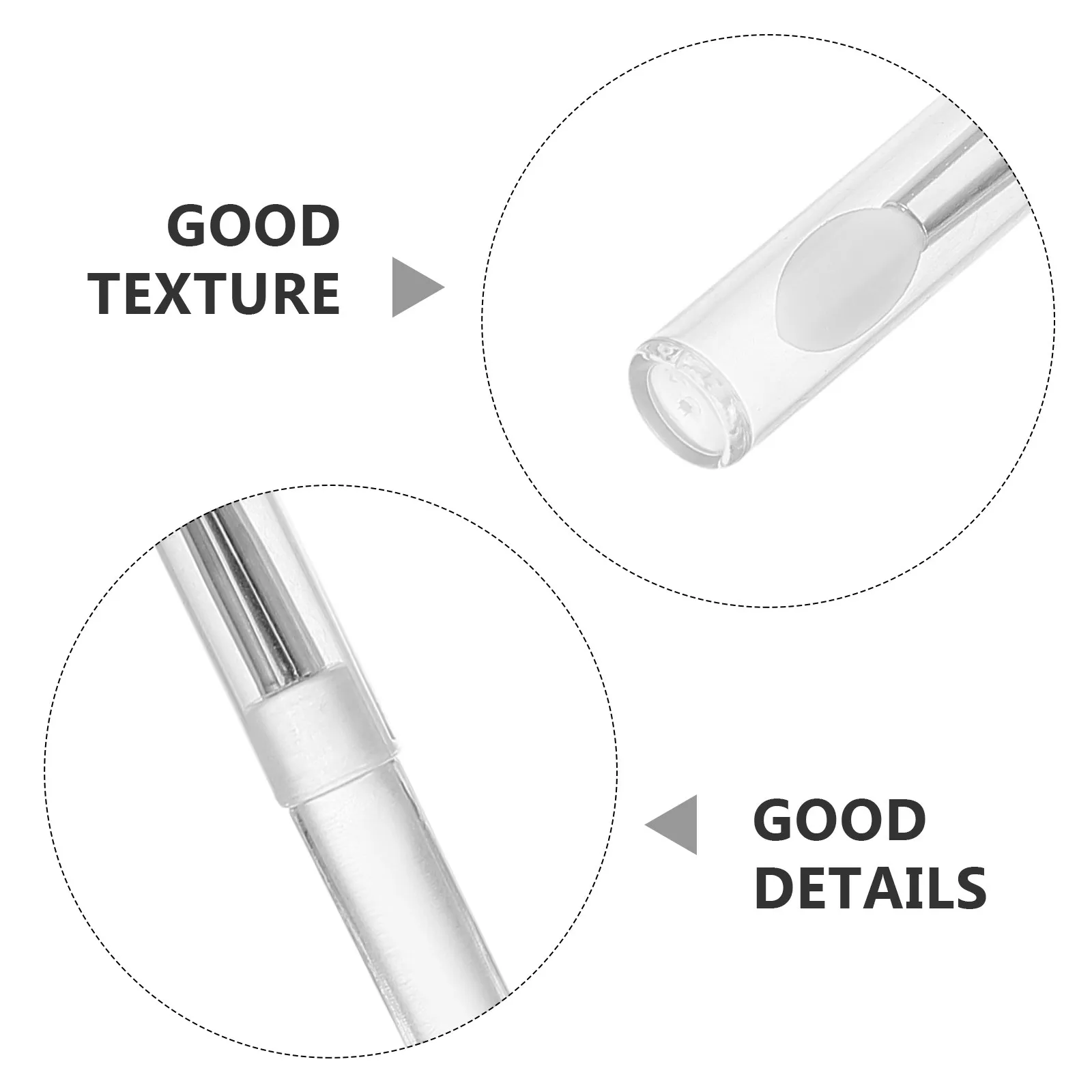 20Pcs Silicone Nail Powder Applicator Reusable Mirror Effect Nail Art Stick Manicure Glitter Brush Set Metallic Mirror Effect 6