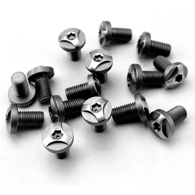 4 Pcs Multicolor CNC Stainless Steel Screws Bolts With T8 Torx Key Kit Replacement For 1911 Grips Model Repair Tool Parts