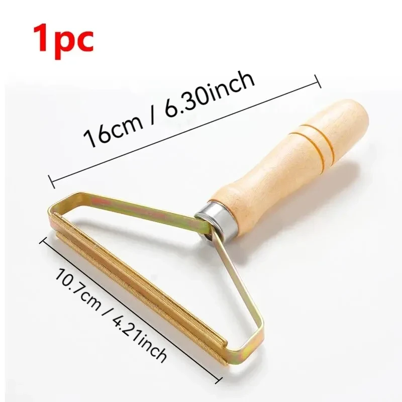 1pc Portable Lint Remover Carpet Wool Coat Clothes Manual Shaver Removal Scraper Cleaning Tool Pet Hair Remover Brush