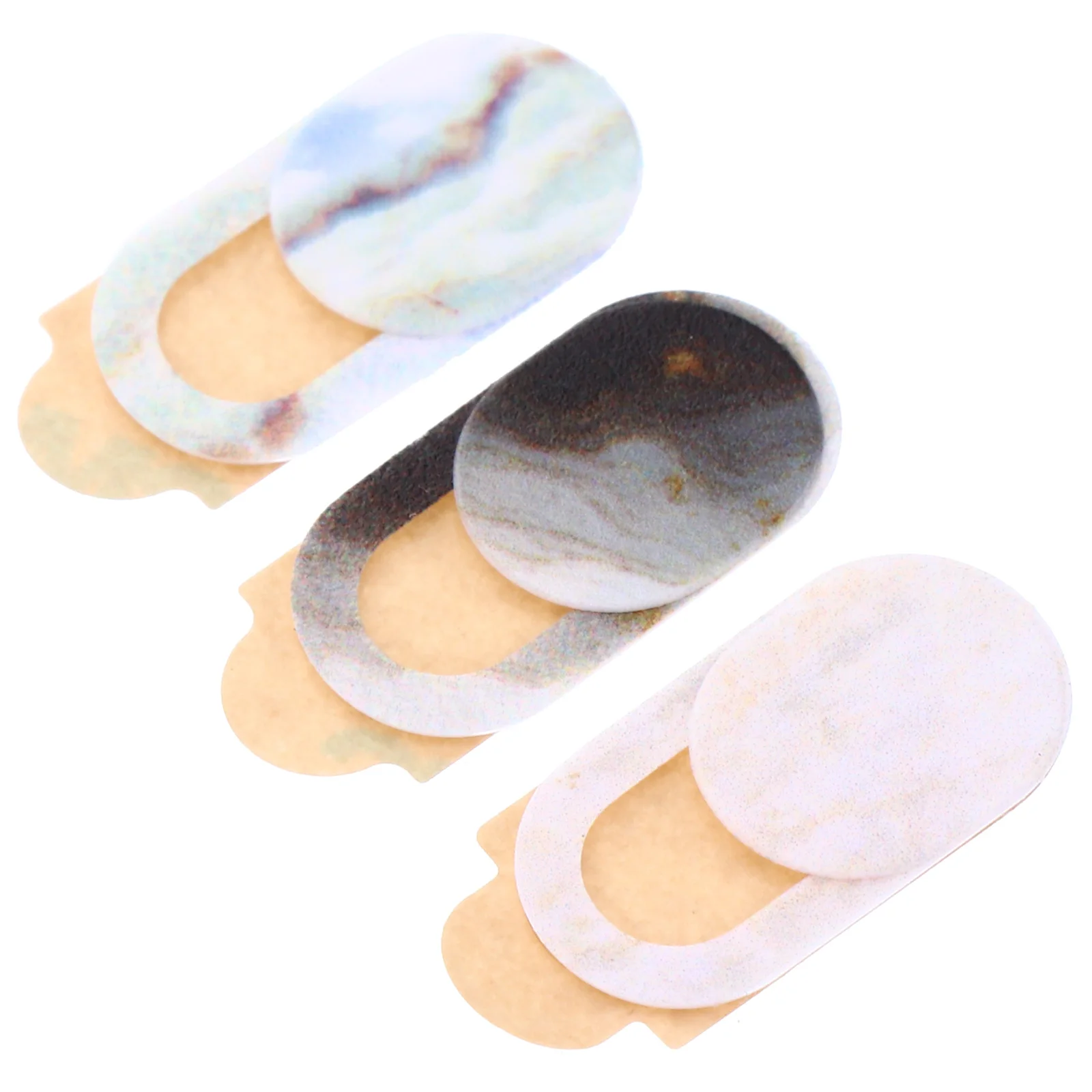 

3 Pcs Privacy Cover Webcam Slide ABS Material Easy Installation Long Lasting Use Portable for Laptops