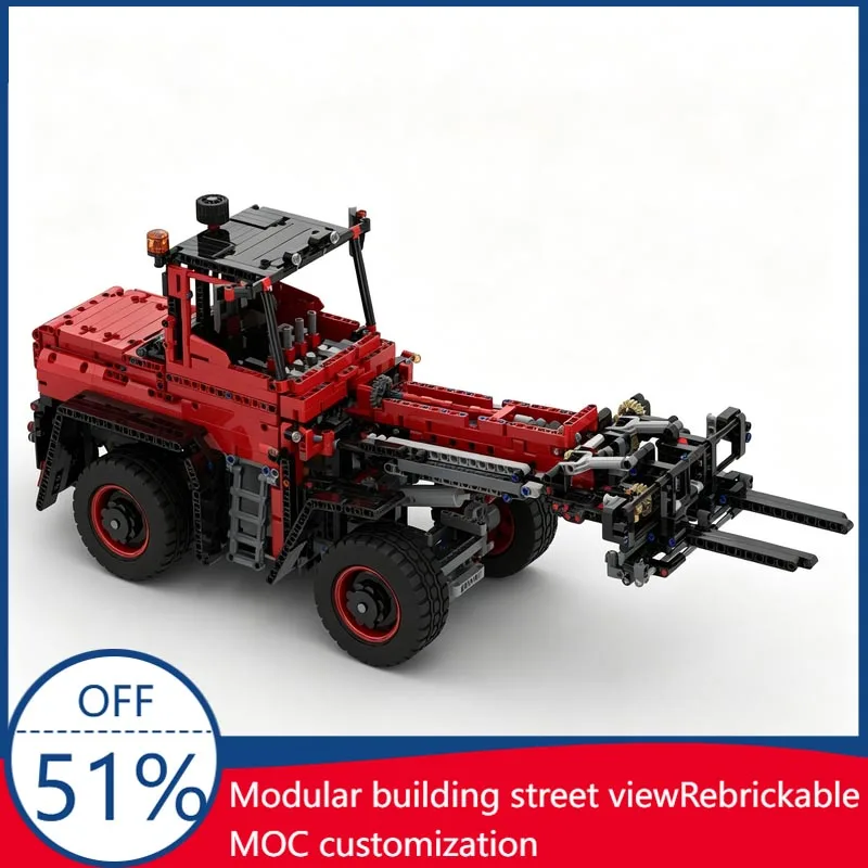 

2116PCS Telescopic Wheel Loader (42082 Alternate Build)Technic MOC Model Custom Blocks DIY Assembly Educational Toy Fans Gifts