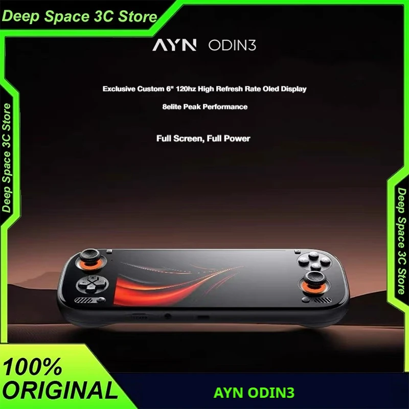 

В наличии портативные игровые плееры AYN Odin3, 6 дюймов, 1080P, 120 Гц, AMOLED-экран, 8000 мАч, джойстик с эффектом Холла/игровая консоль Trigger