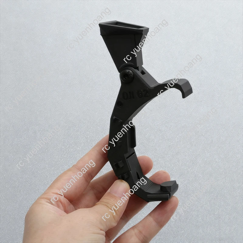 1PCS FPV Casco tattico Occhiali digitali Flip Mount Adattatore per autocarro con cassone ribaltabile con regolazione dell'angolo per DJI Goggles 2 Drone Accessori